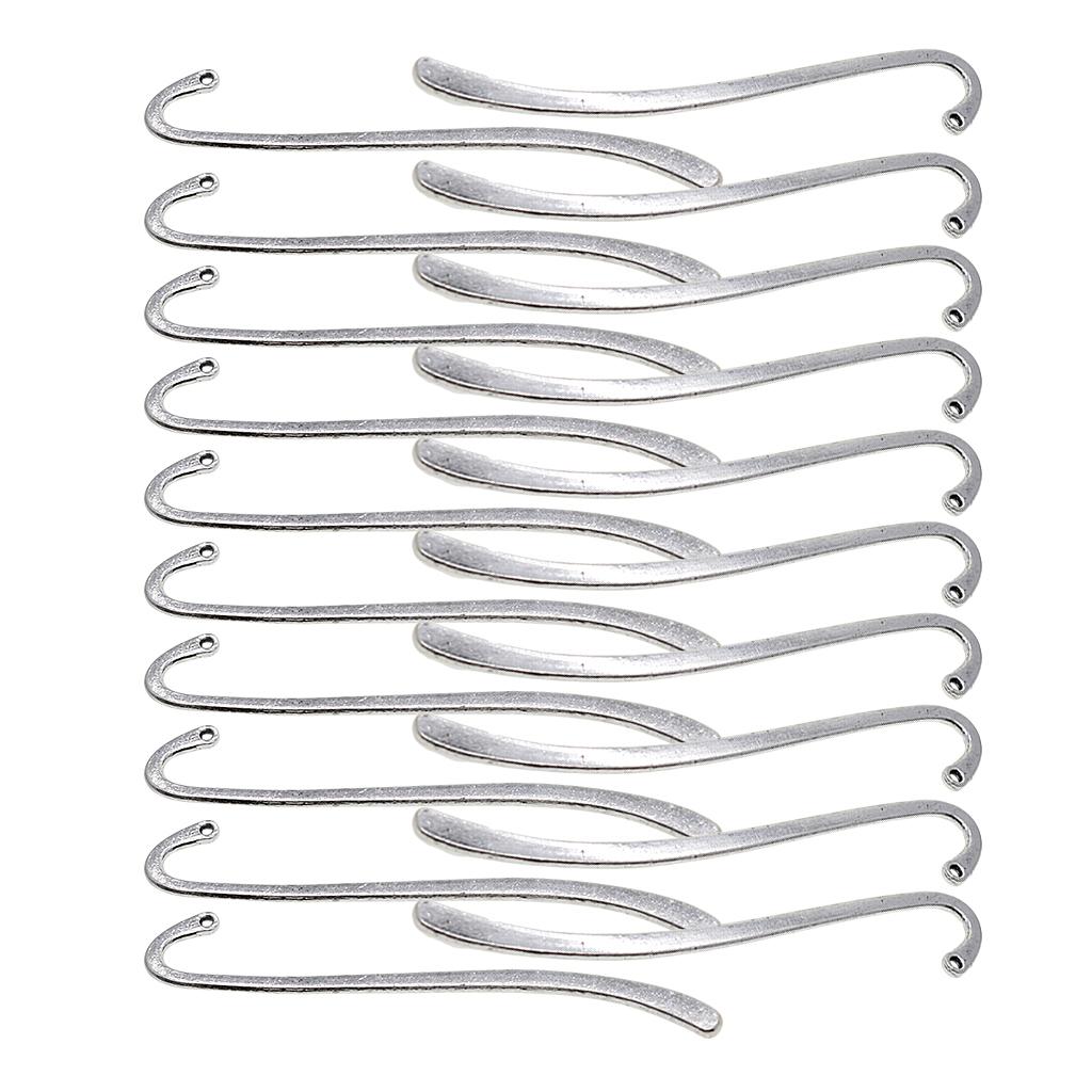 Flat Bookmarks Tibetan Silver
