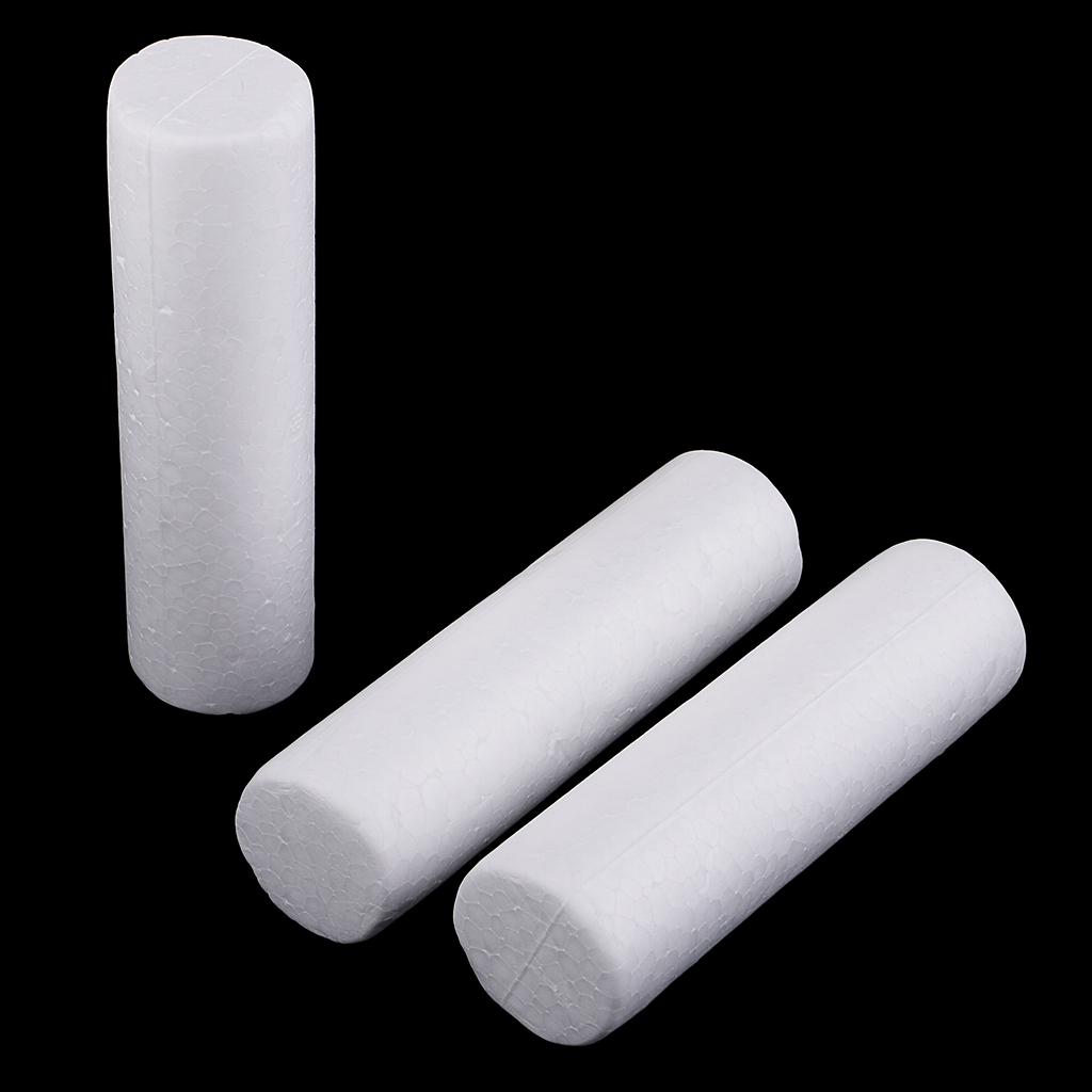 10pcs Cylinder Styrofoam Foam Material for Kids DIY Craft Educational ...