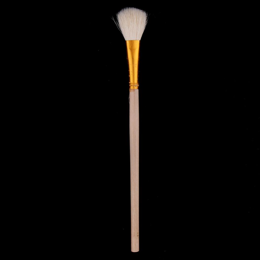 Pottery Clay Wooden Brush Ceramics Sculpting Modeling Clay Clean Tool 19cm