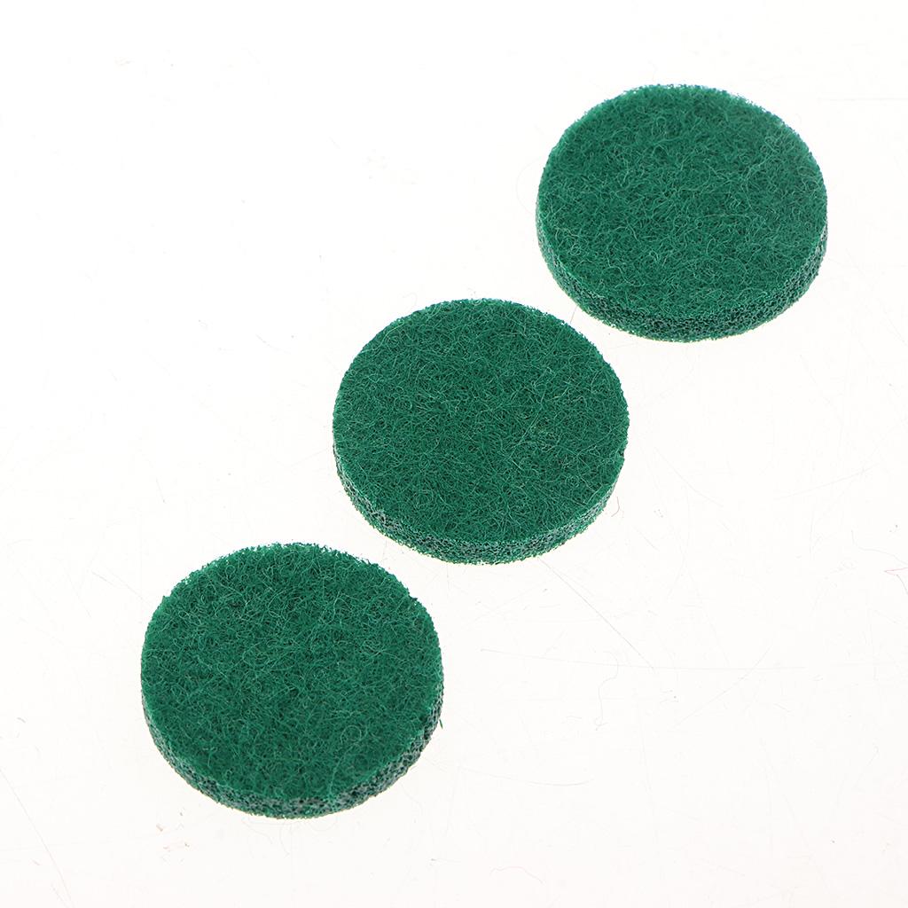 200Pcs 21mm Aromatherapy Essential Oil Diffuser Locket Refill Pads green
