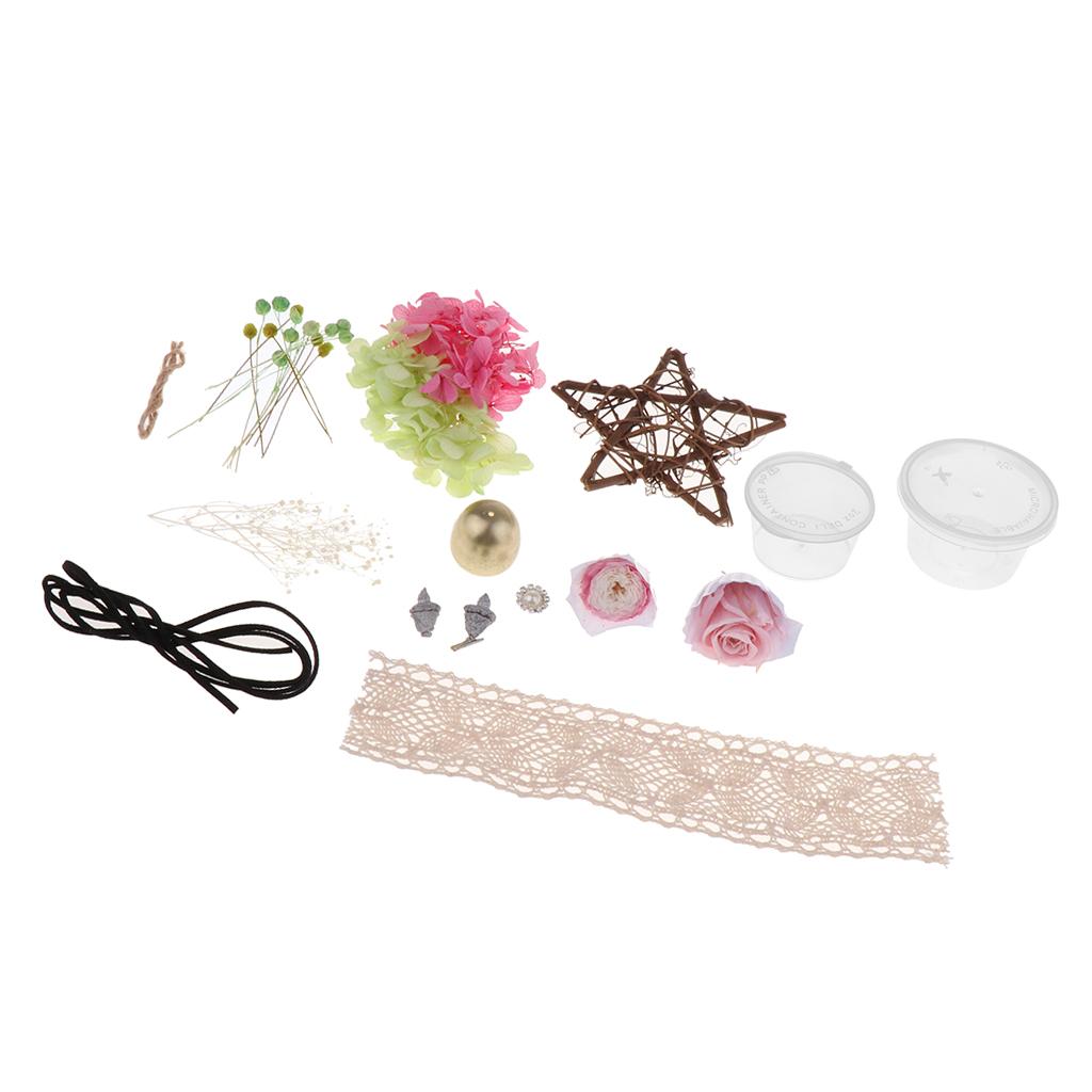 DIY Eternal Rose Flowers Making Kits Light Pink