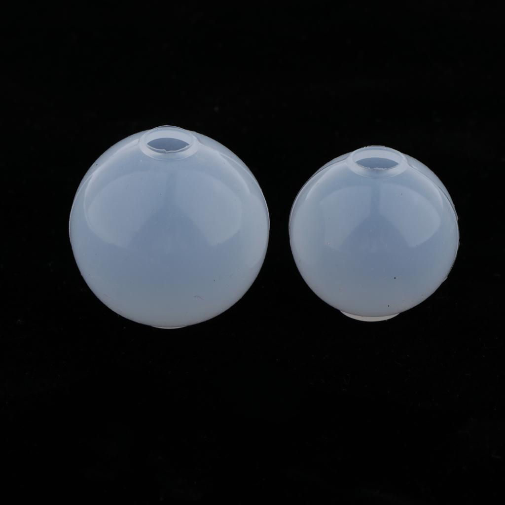 2pcs DIY Handmade Jewelry Pendant Resin Molds Crystal Silicone Mold Crafts