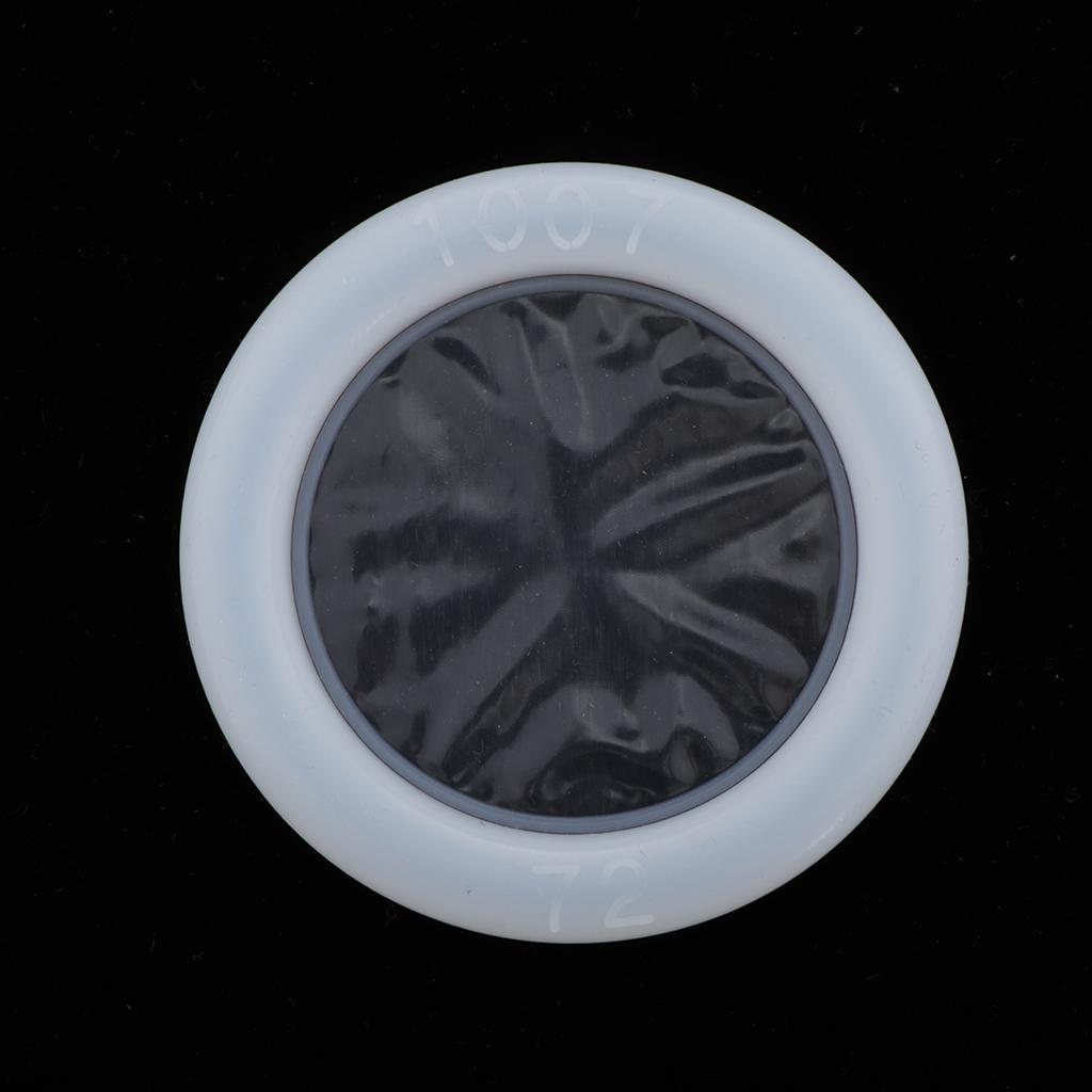 3xSilicone Mold Jewelry Making Bracelet Bangle Mould For Resin Flowers 72mm