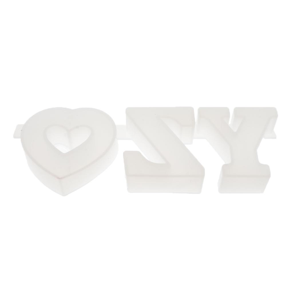 Silicone Mold Coaster Resin Casting Jewelry Making Mould YZ Heart