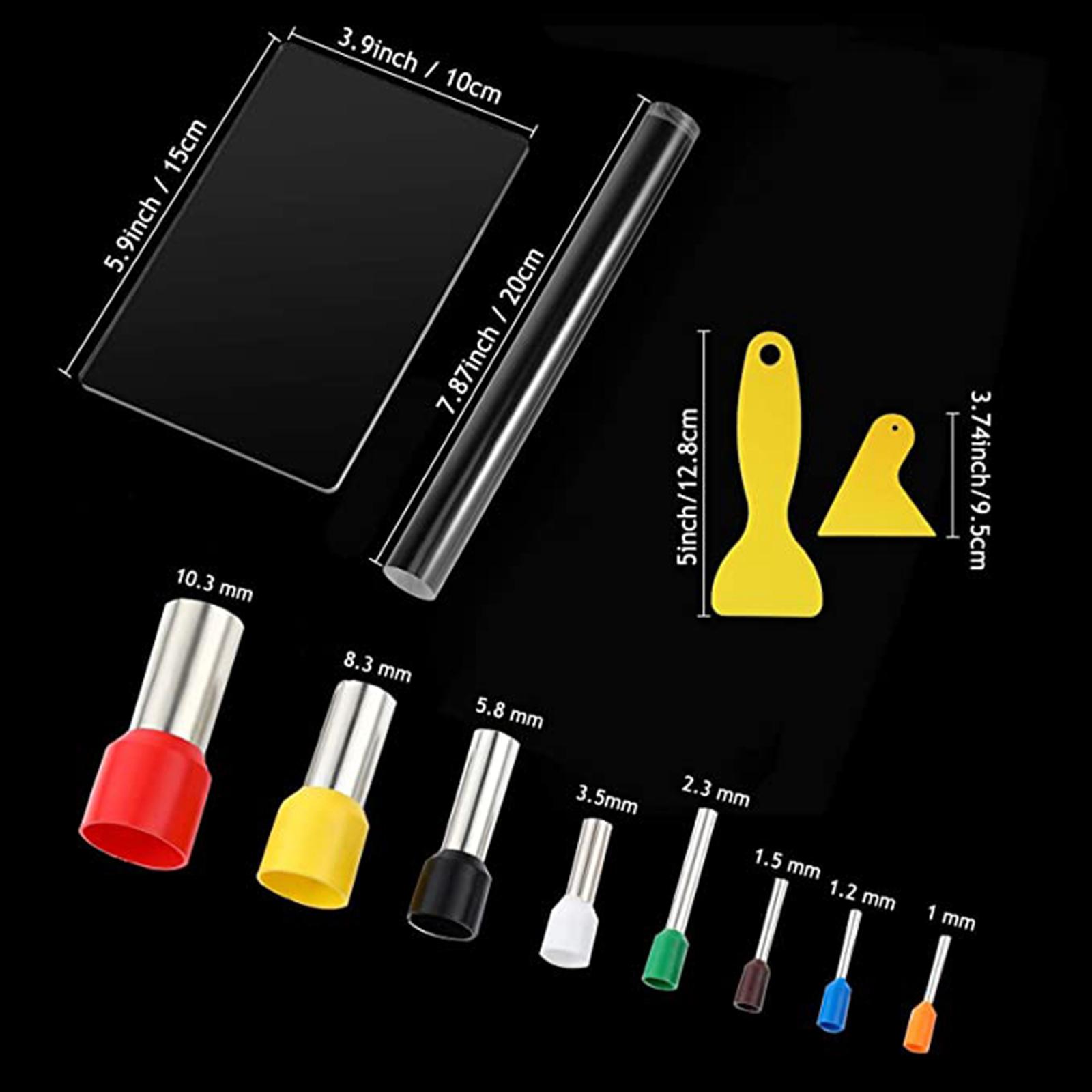 44 Pieces Clay Cutters Set Acrylic Sheet Pottery Tools DIY Sculpture Making