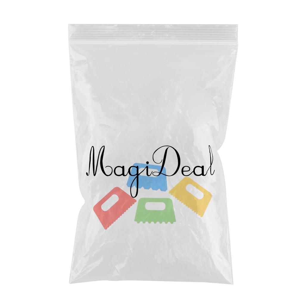 4x Pigment Paint Scraper Set Kids Toddlers Children Graffiti Drawing Crafts