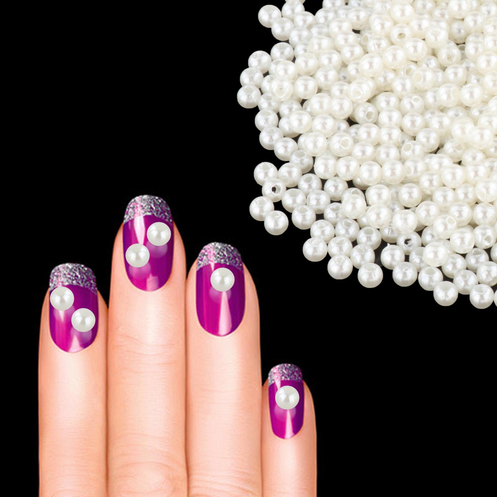 Imitation Pearl Beads Spacer Beads for Jewelry Making Beige 6mm 500pcs