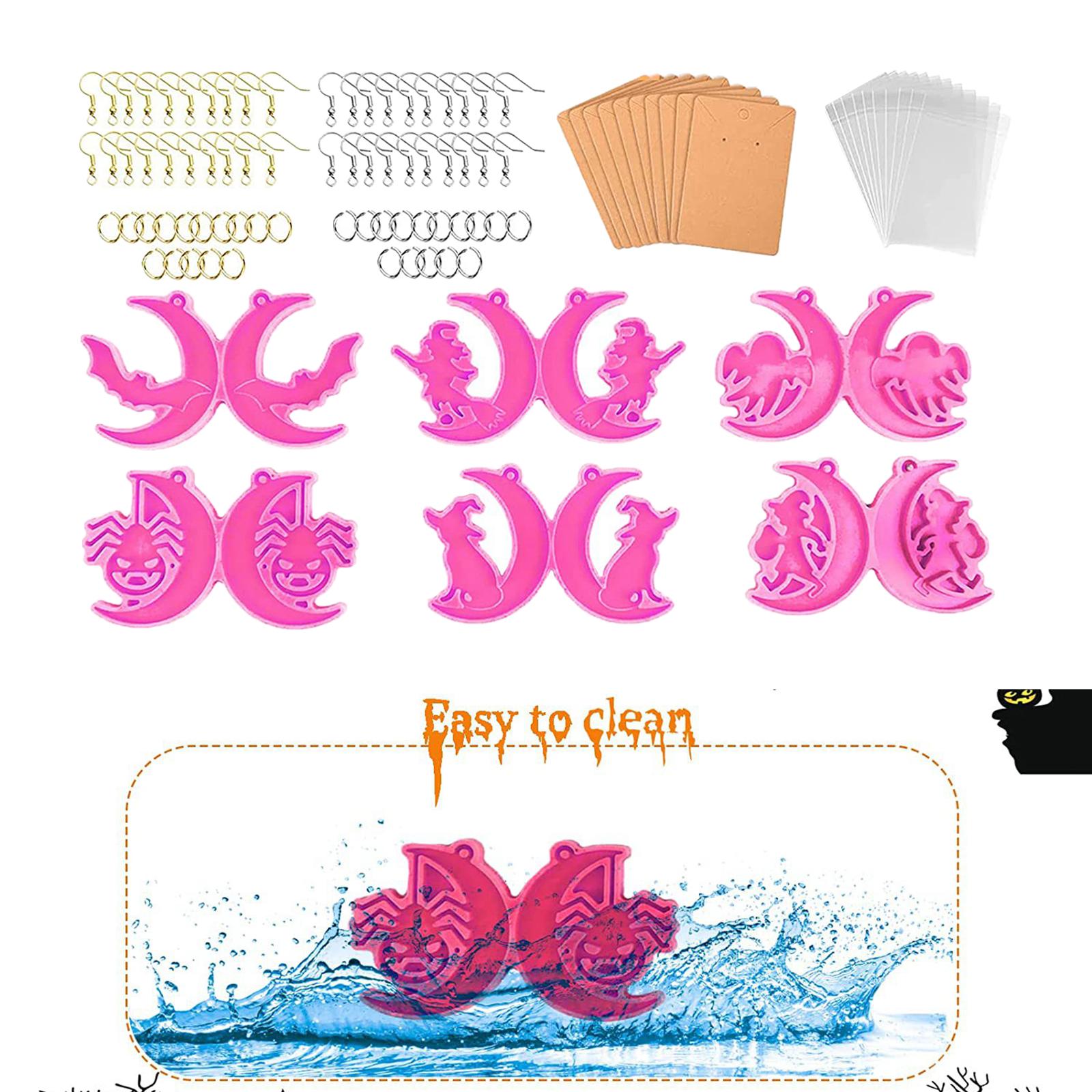 Resin Jewelry Making Portable Earring Casting Tool for Keychain Necklace