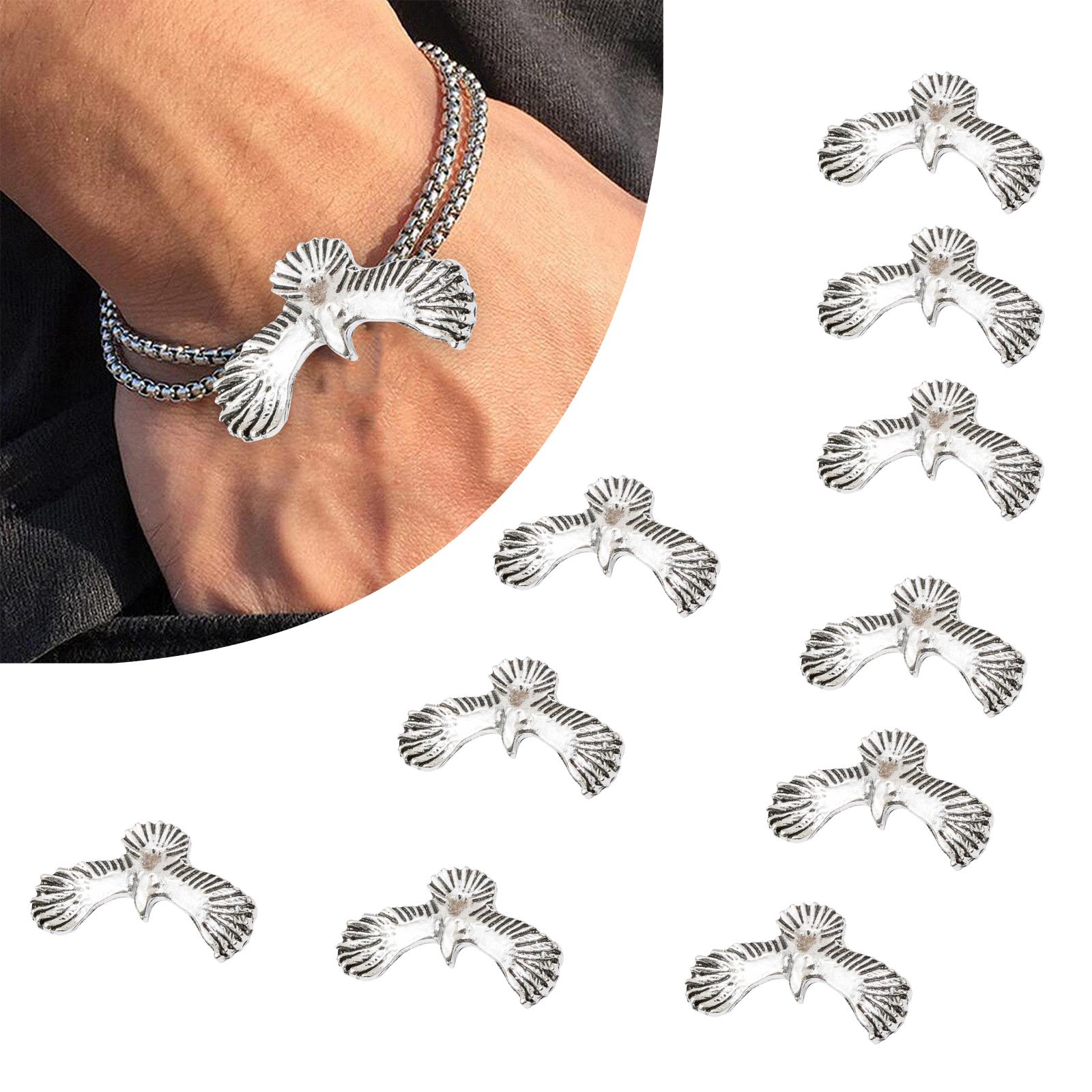 10x Eagle Pendants Eagle Charms for Jewelry Making Findings Earring Keychain
