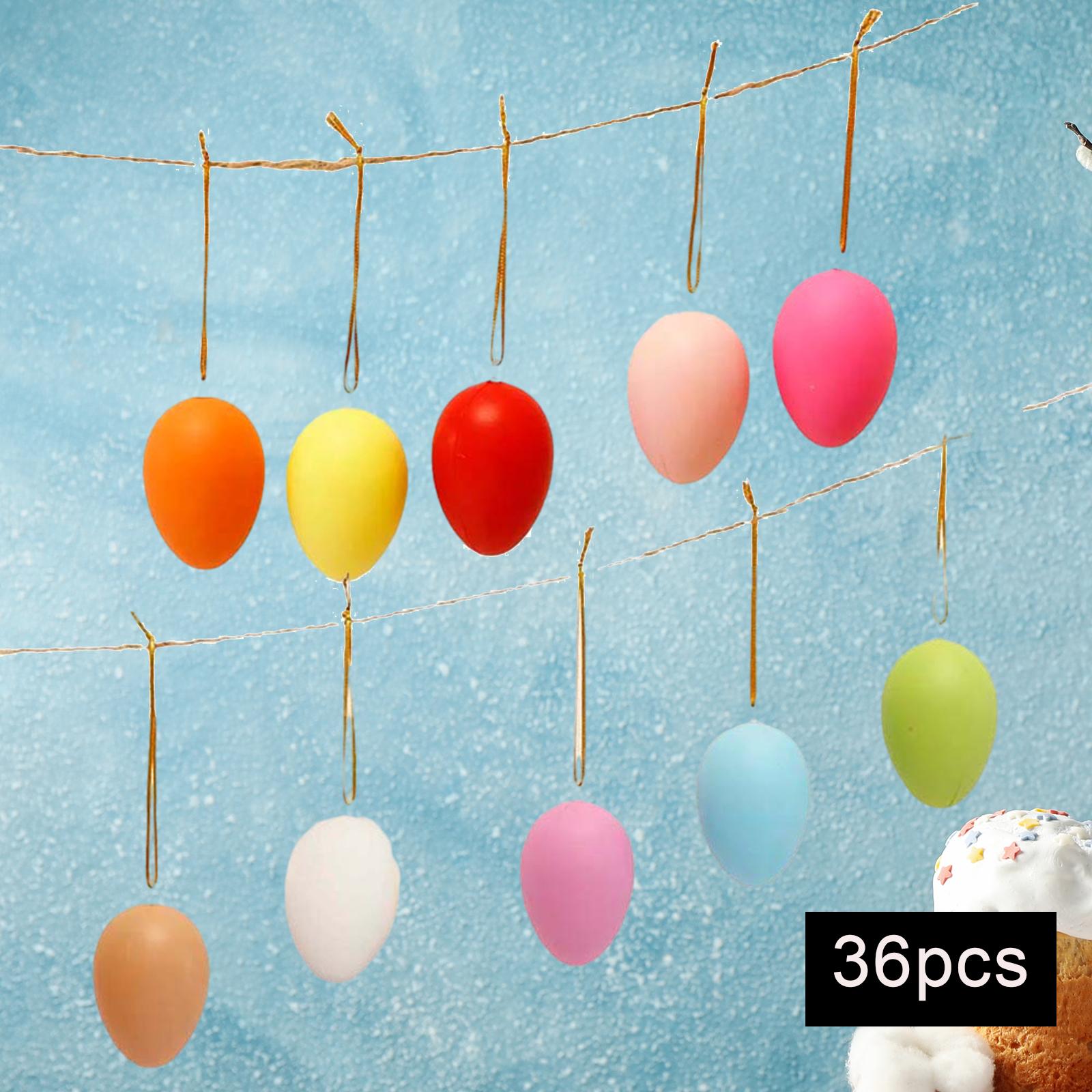 36x Easter Egg Hanging Ornament for Home Office School Projects Festival