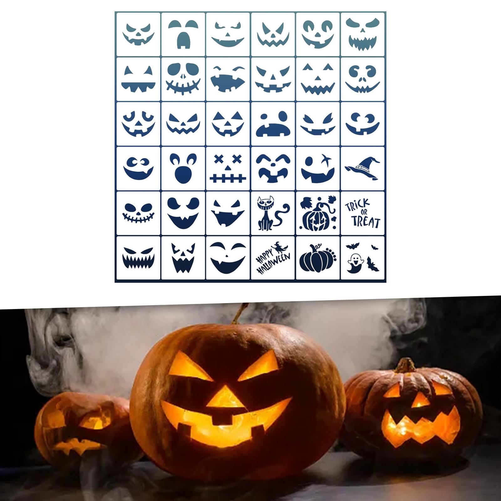 36Pcs Face Painting Templates Smooth Reusable for Adults Girls Boys Children