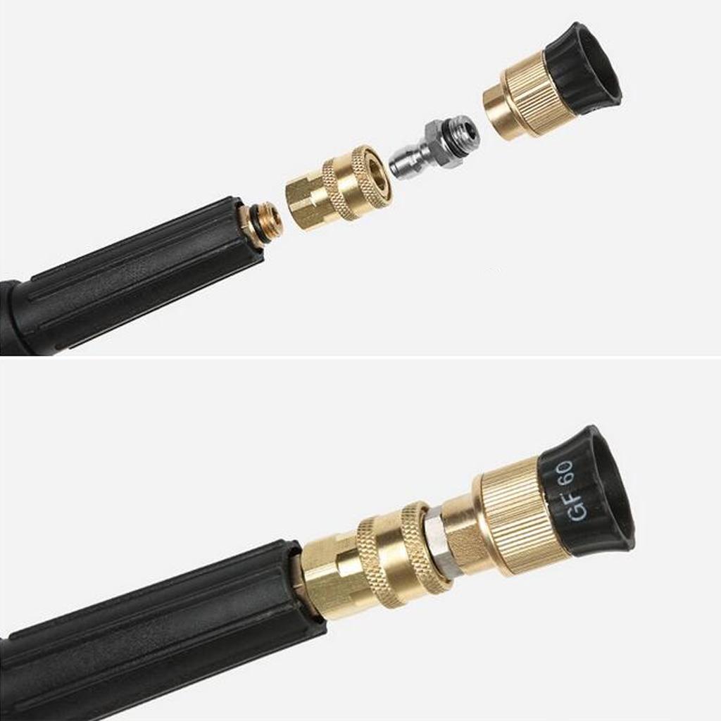 Quick Release Connector Coupler Fittings for High Pressure Washer Gun