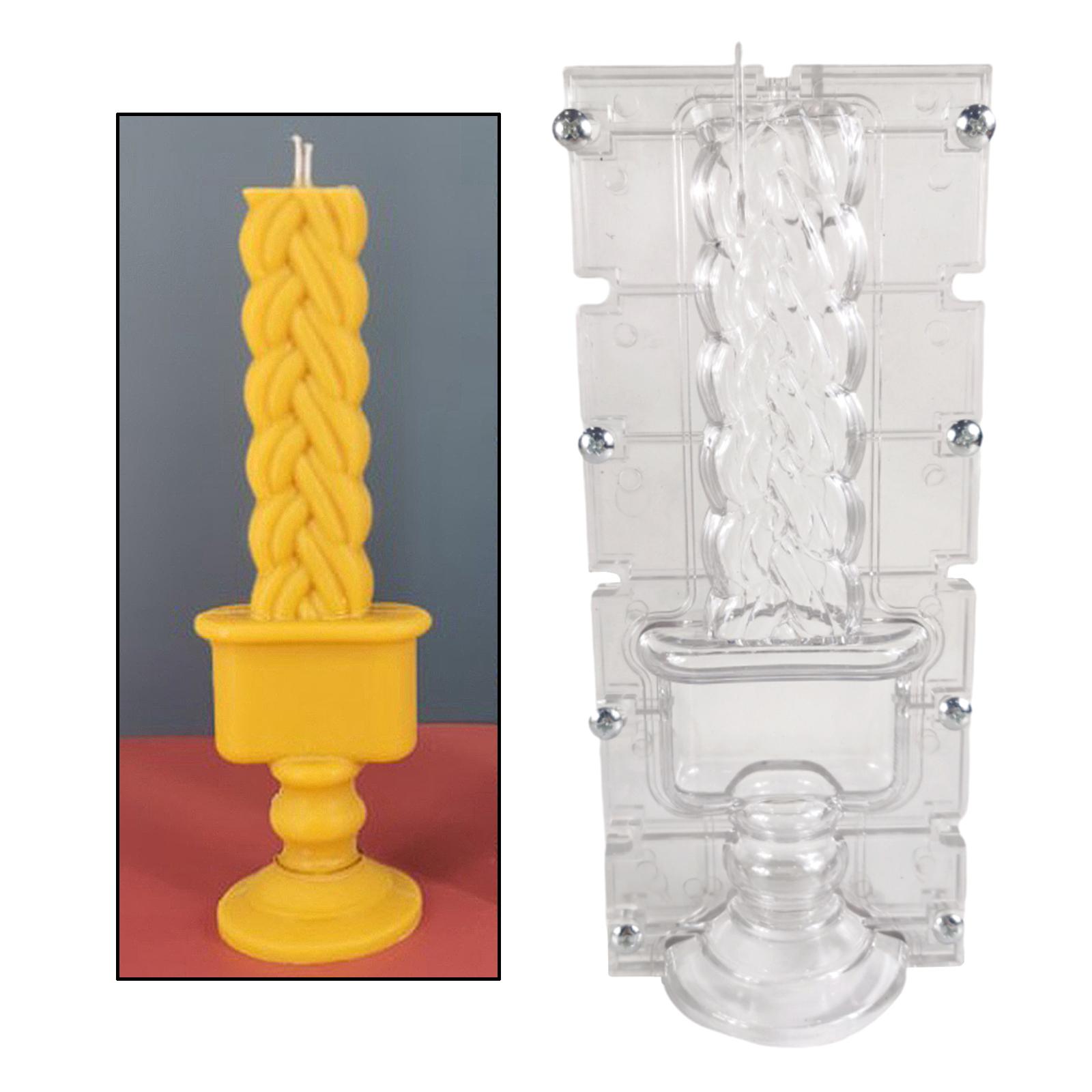 Elegant Design Candle Mold Handmade Homemade DIY Candle Accessory