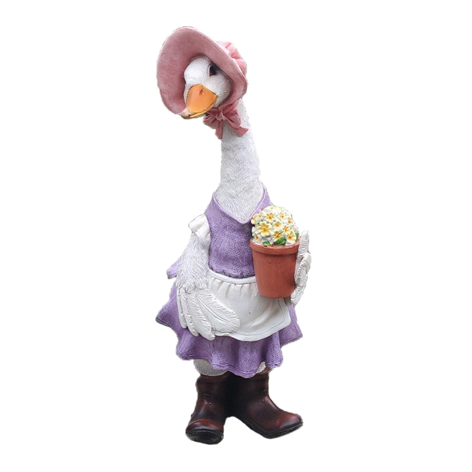 Mini Resin Duck Sculpture