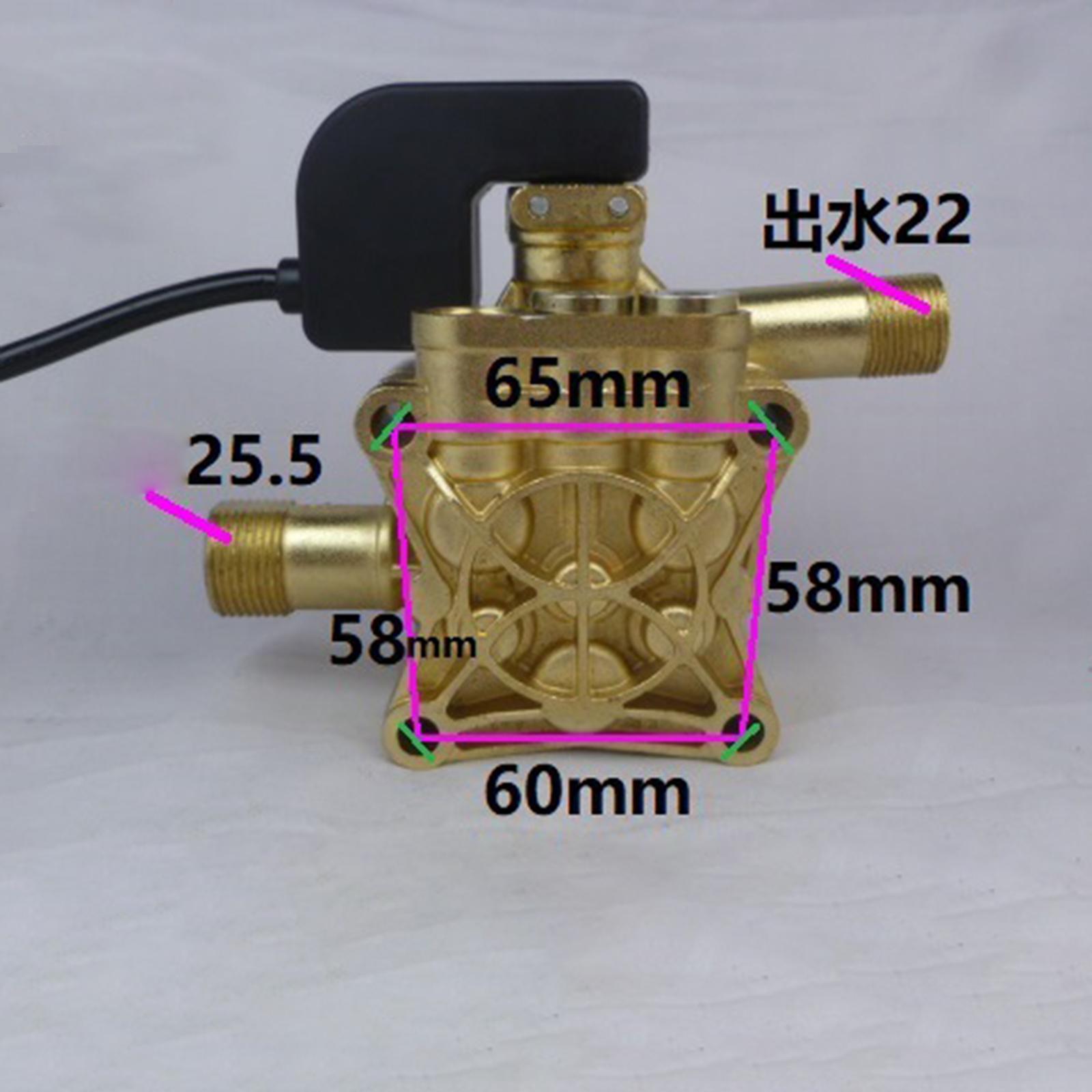 220V Pump Head Assembly Car Washer Cleaning Machine Parts Premium Portable