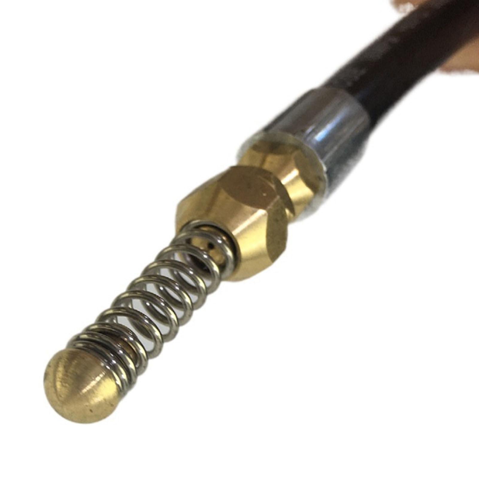 2x2Pcs Cleaning Nozzle Spare Parts Removable Replacement for Cleaning Pipe