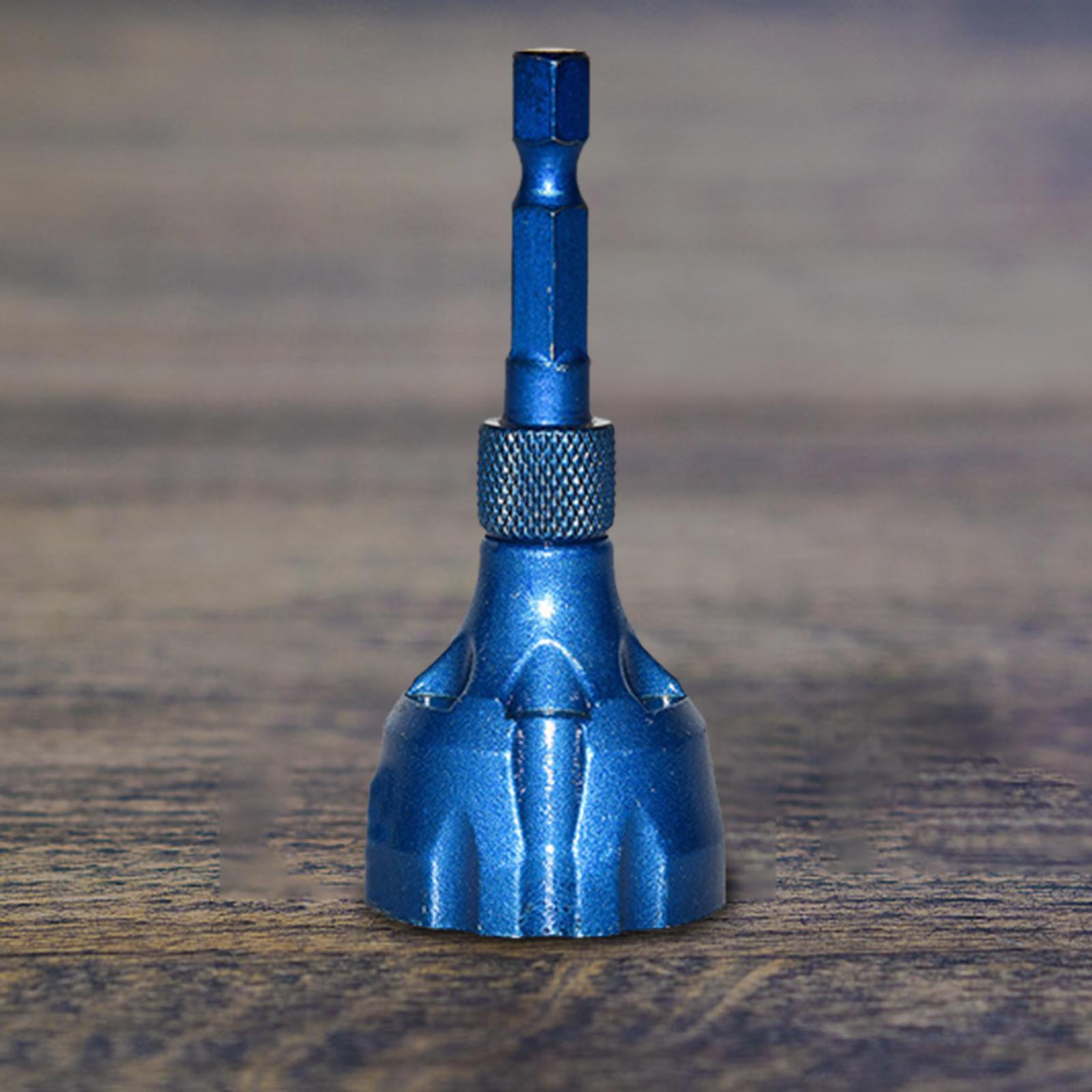 Deburring External Chamfer Tool Improved Sharpness Chamfering Drill Bit Tool Blue