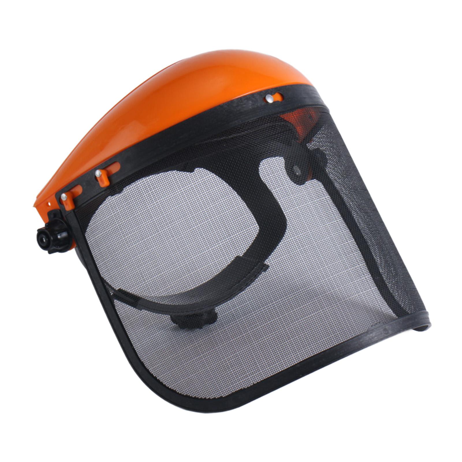 Forestry Face Shield Metal Mesh Visor
