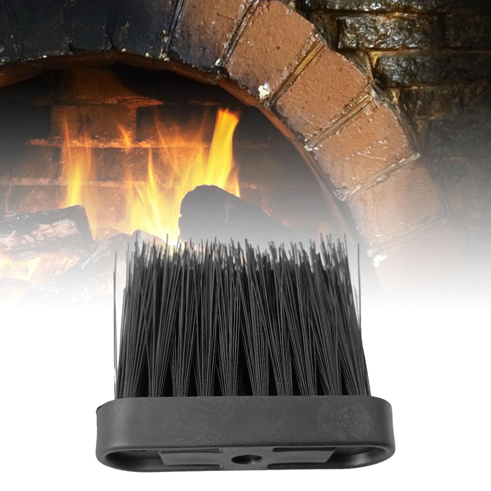 Fireplace Brush Replacement Head Sturdy Home for Barbecues Hearths Fire Pits