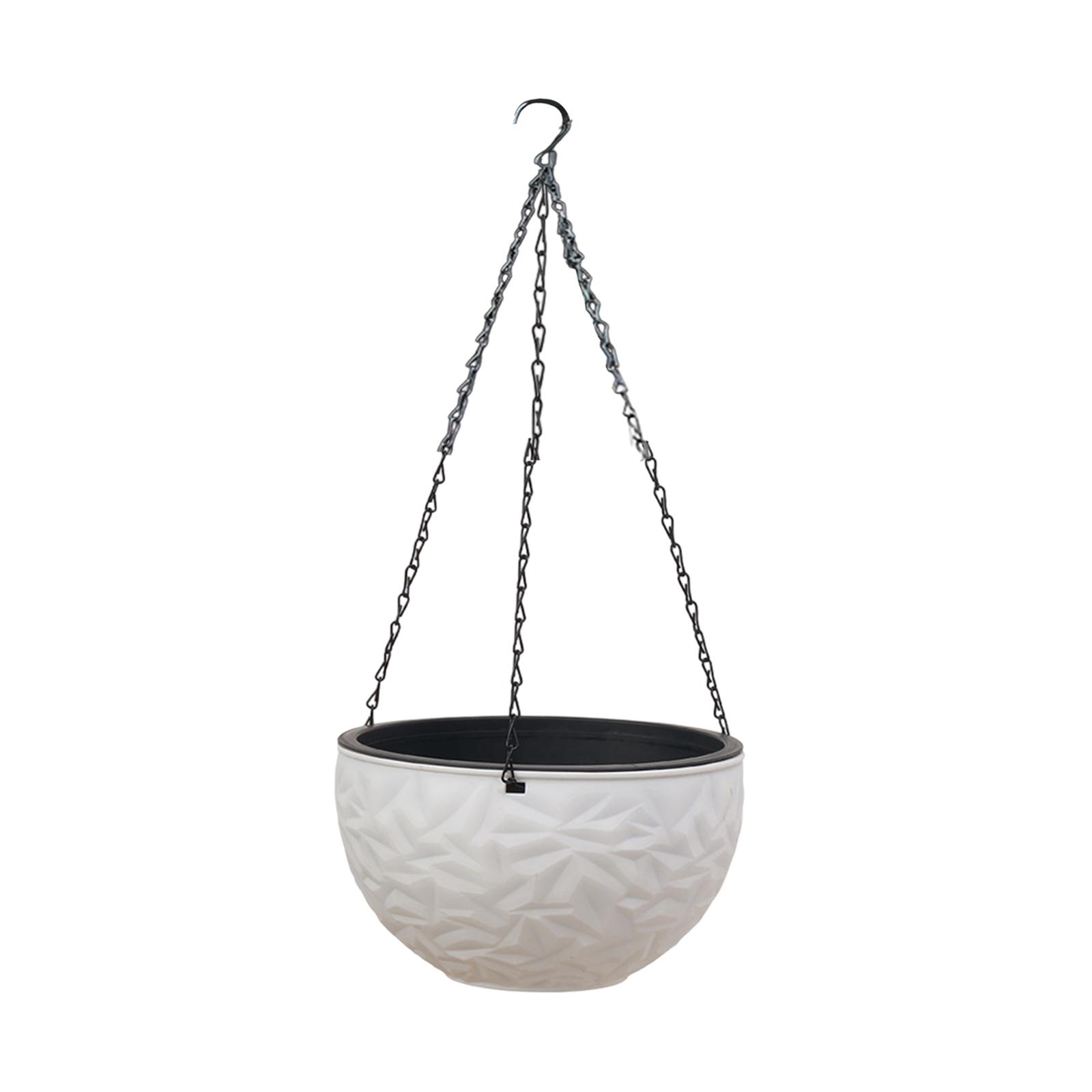 Hanging Planter Basket White