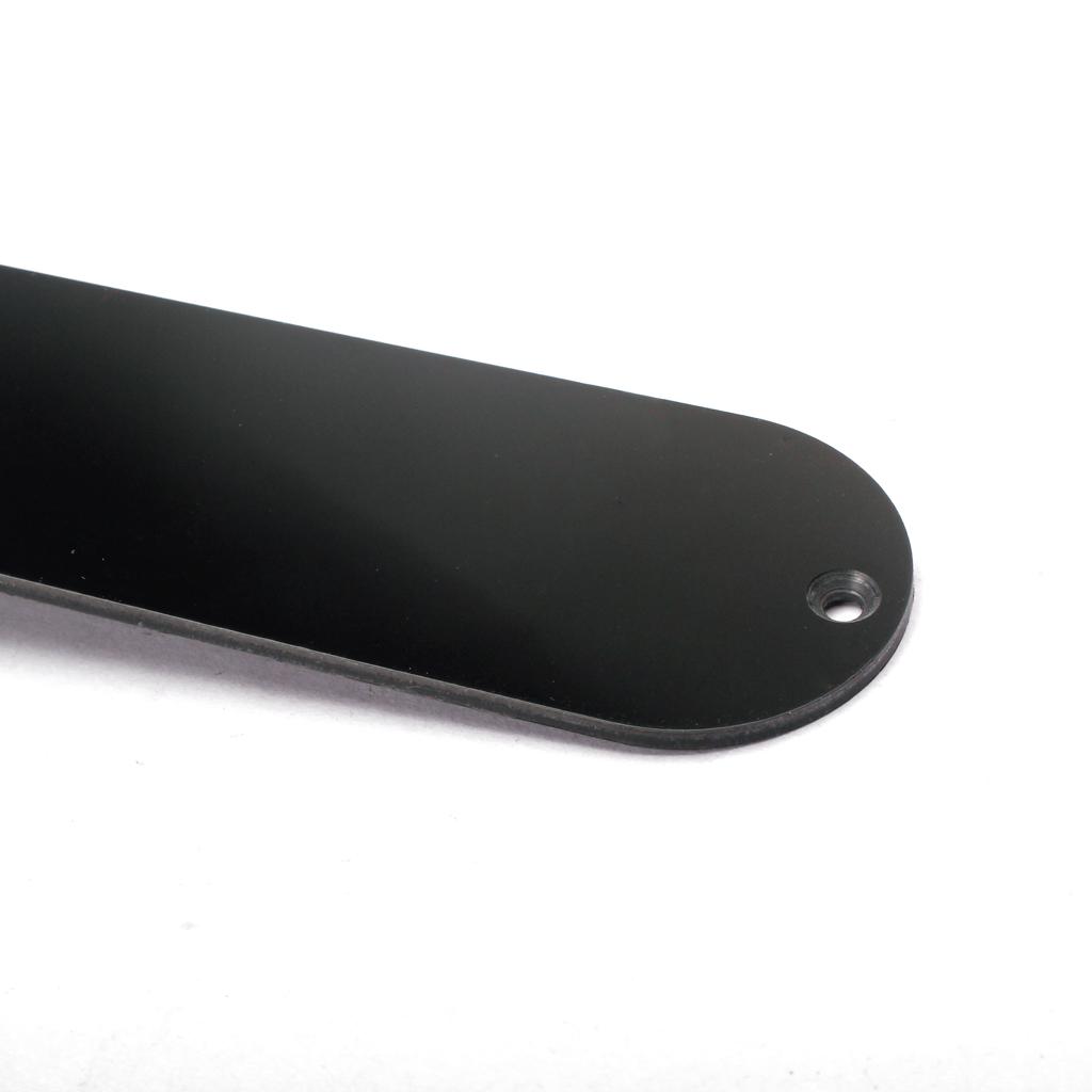 2pcs Guitar Switch Control Plate for Electric Guitar Replacements Accs Black