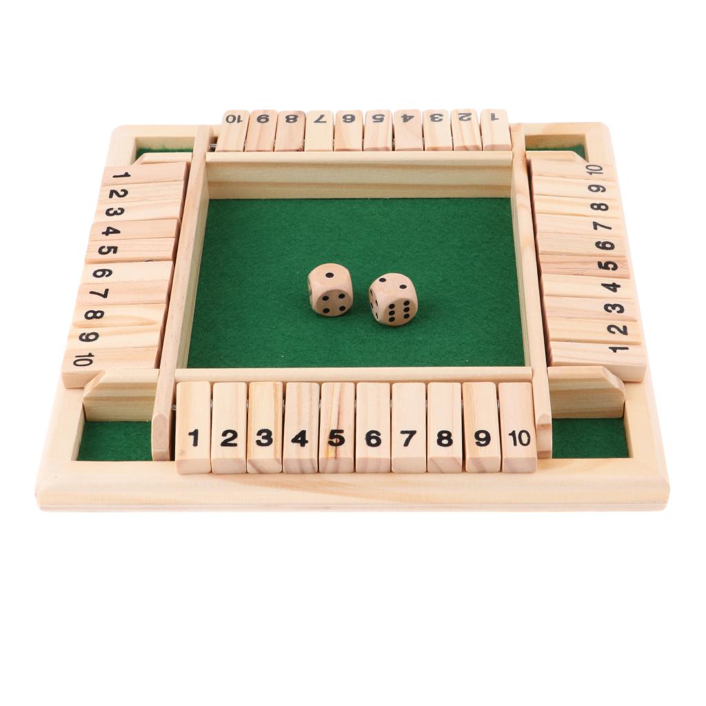 Shut The Box Dice Game