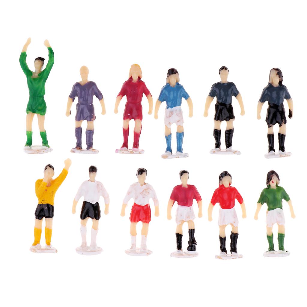 Soccer Player Action Figure Model