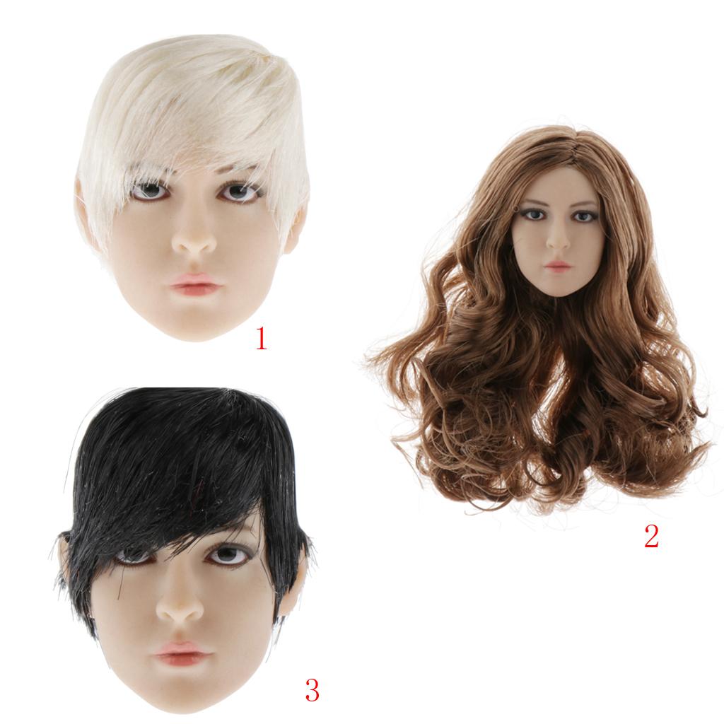 1//6 Beauty head sculpt GC018 A for 12/" female figure Phicen Kumik hot toys ❶USA❶