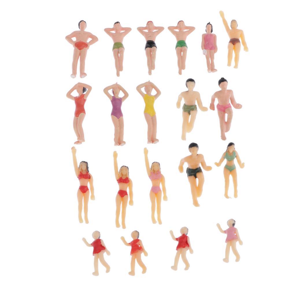Model Train People Figures