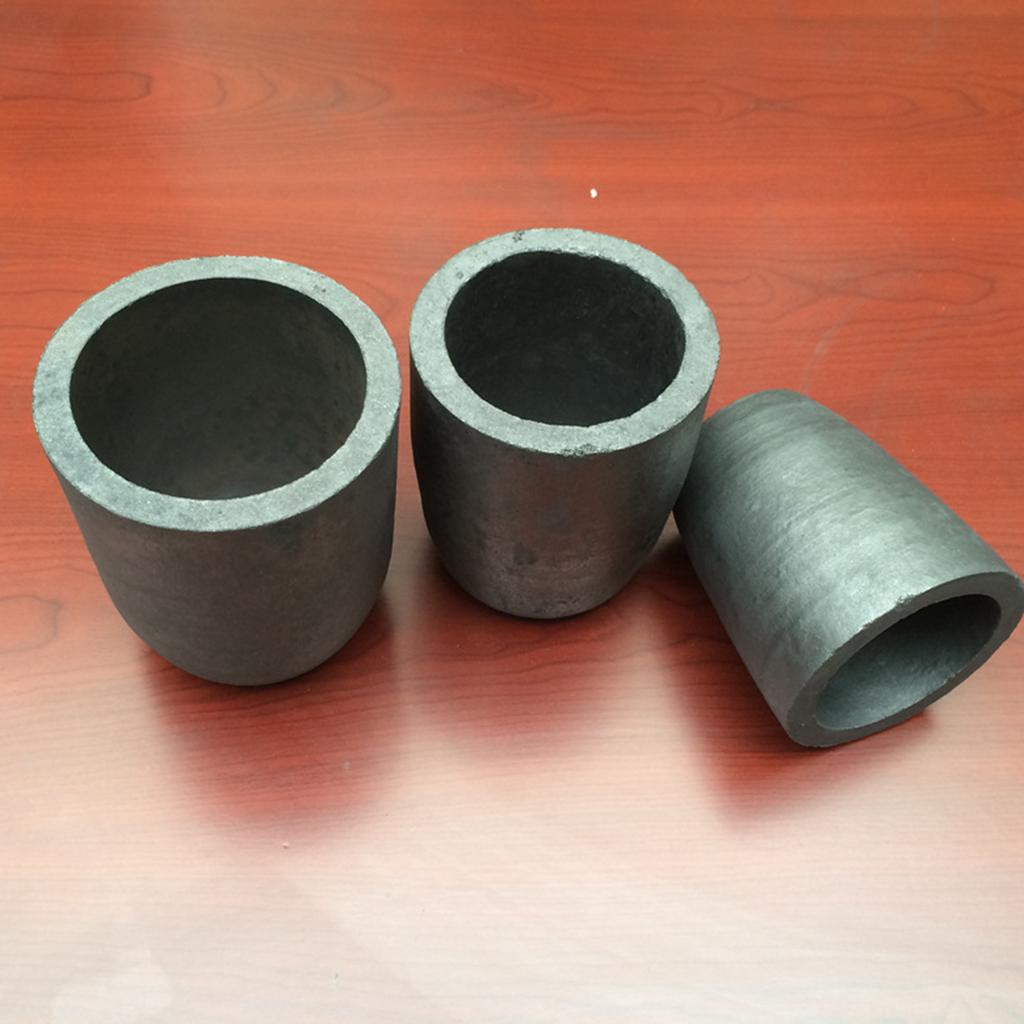 Graphite Torch Mini Crucible for Melting Casting Refining DiaxH 40x55mm