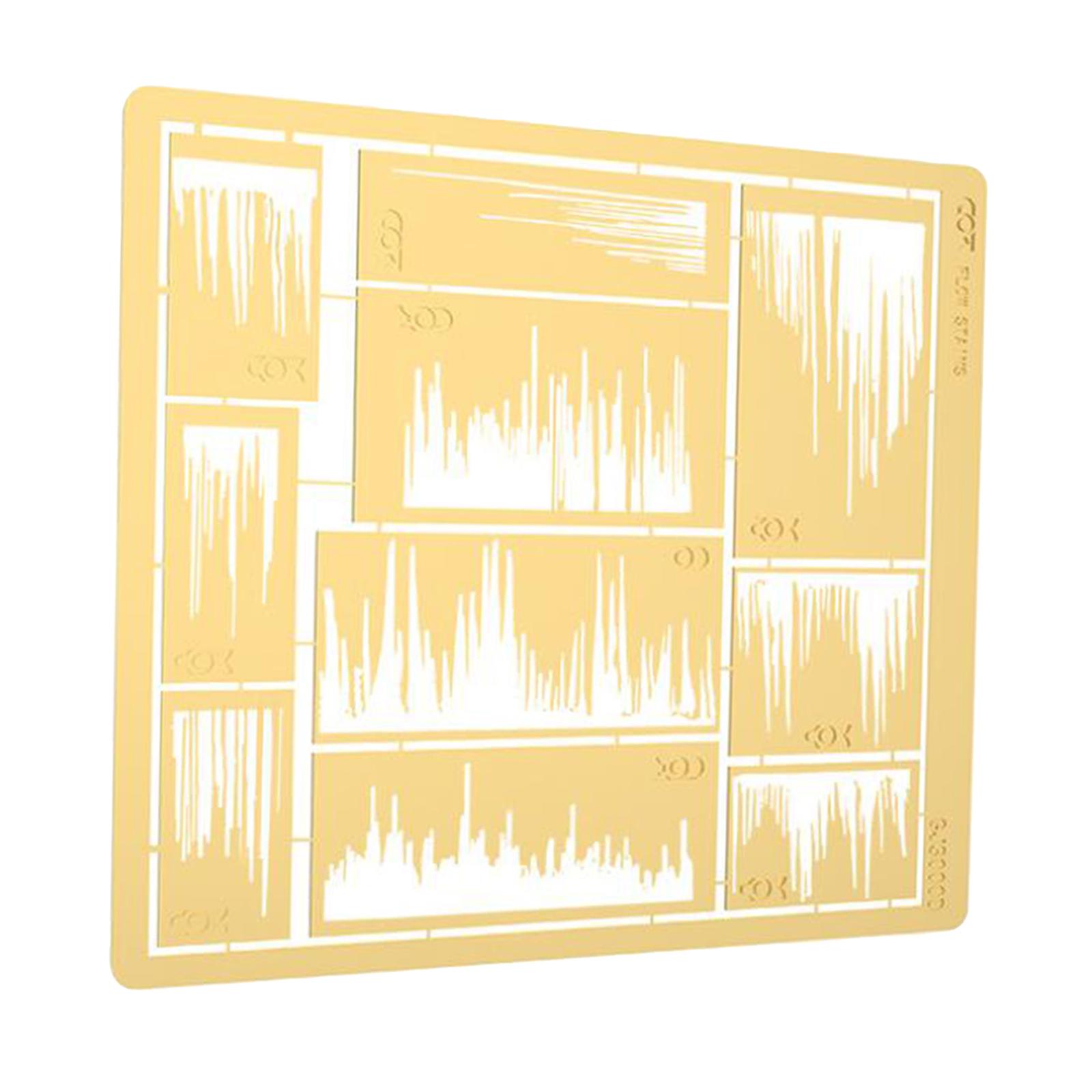 Model Painting Tools Stenciling Template Spray Decoration Stencils Crafts