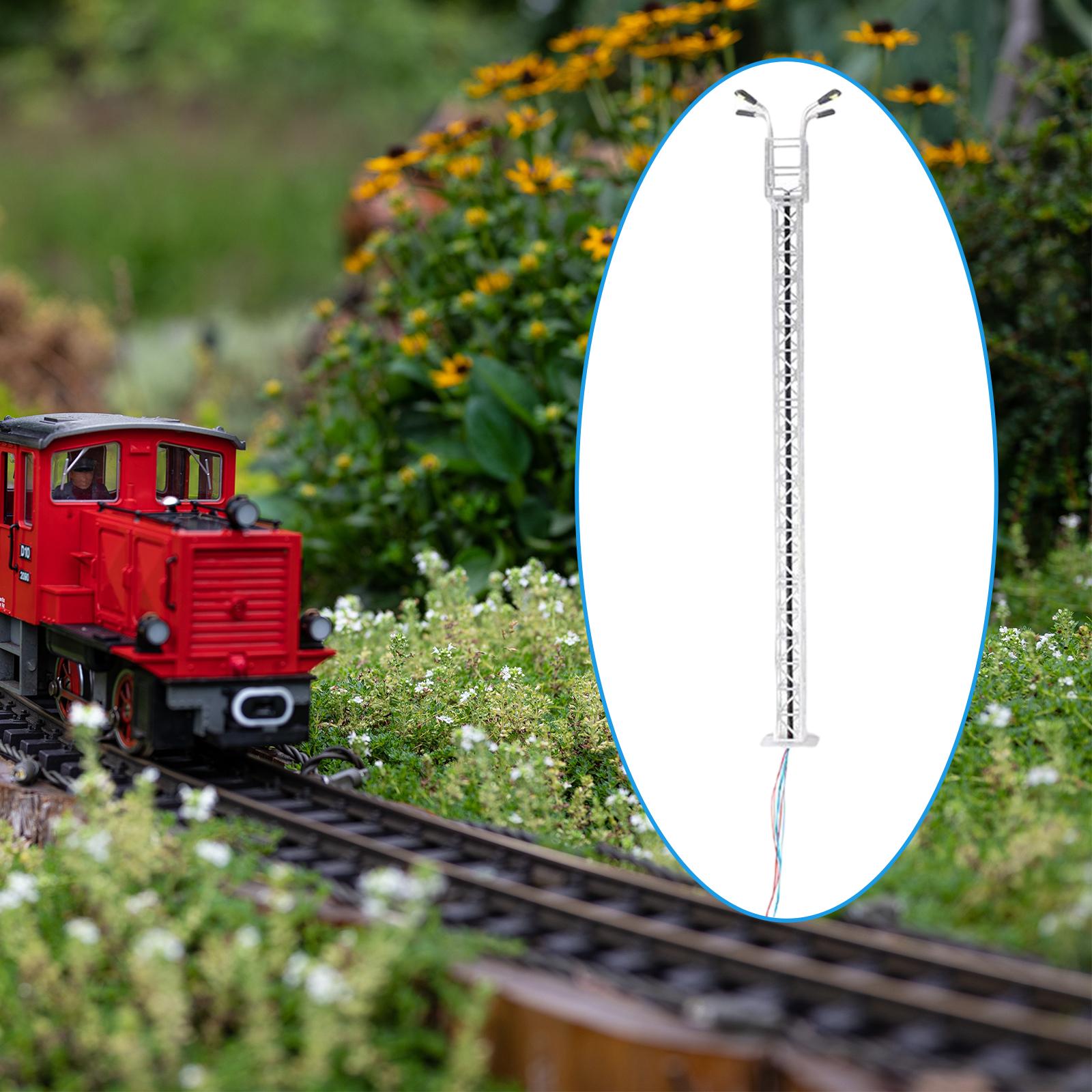 LED Signal Model Railway Lights Lamp 3V/12V for Landscape Scenery