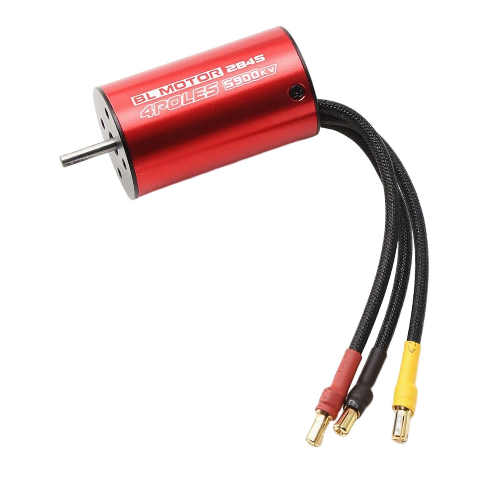 12 Slot RC Brushless Motor Shaft 3.175mm for 1/10 1/12 1/14 RC Truck Model 5900KV