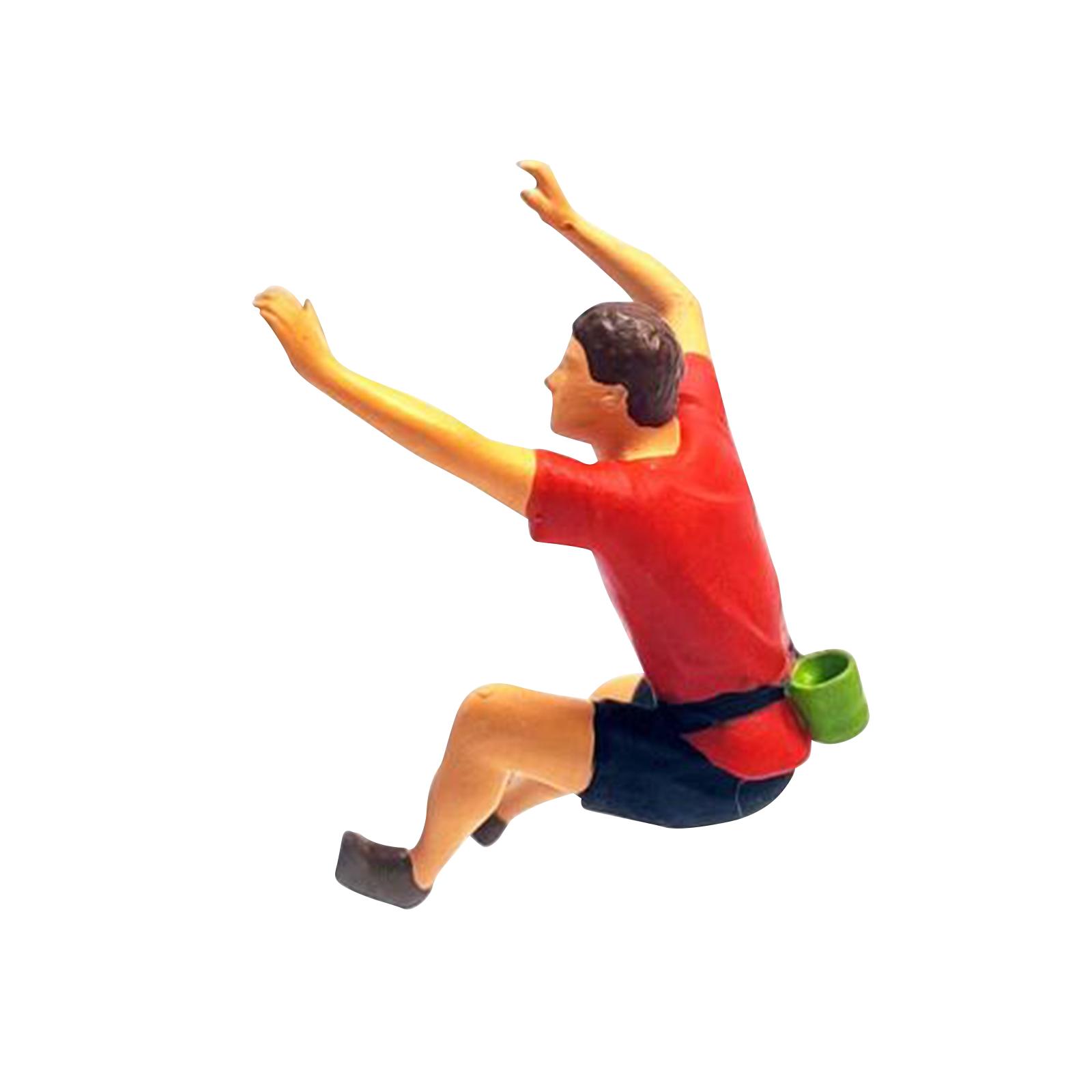 Climbing Mountain Model Figure