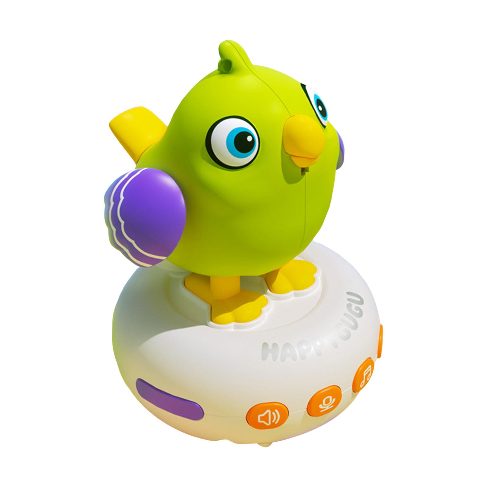 Electric Pet Bird Toy Green