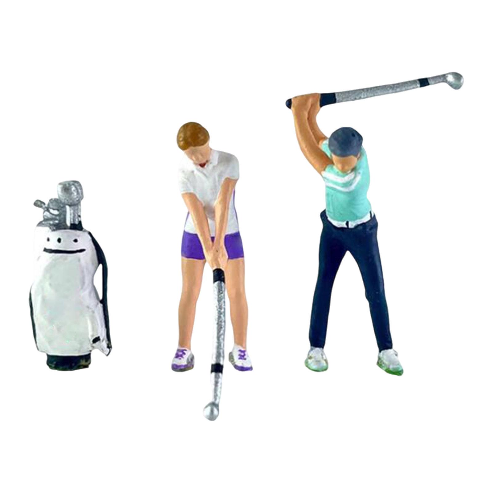 Golf Bag Figures
