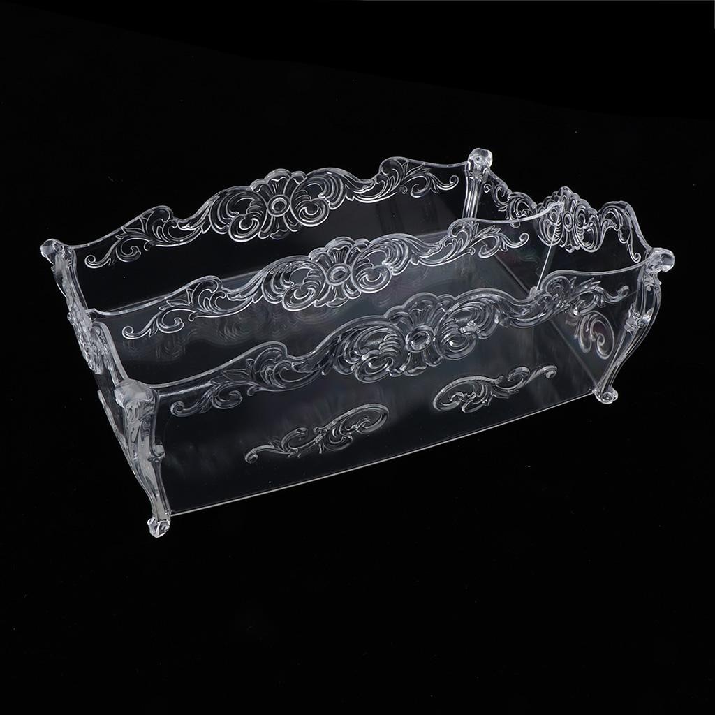 NEW DESIGN MAKEUP/JEWELRY ORGANIZER LARGE ACRYLIC TRAY FOR MAKEUP
