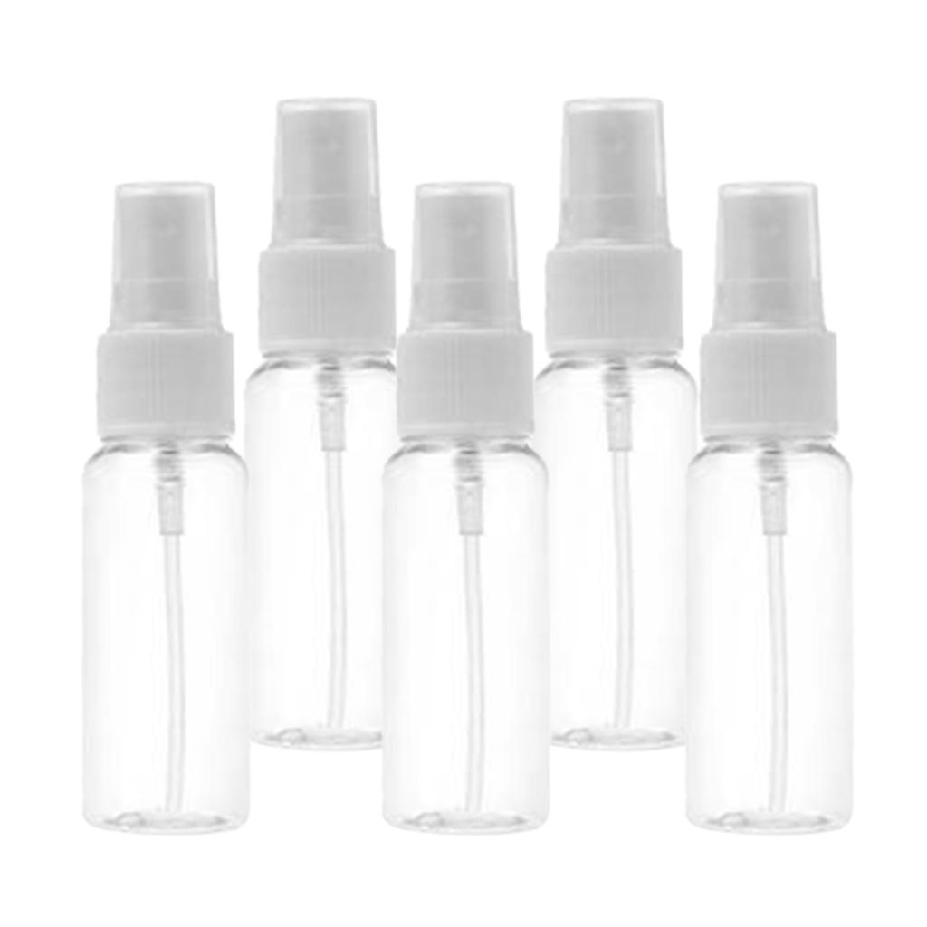 10x Clear Refillable Empty Atomizer Refillable Fine Mist Sprayer 30ml 10ml
