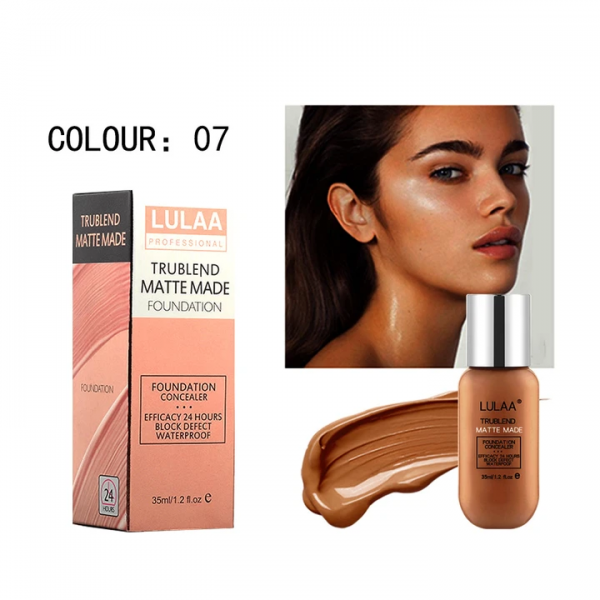 Foundation Makeup Full Coverage Fast Base long-lasting Shade
