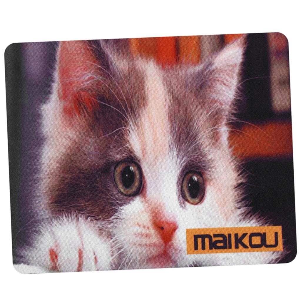 4xMaikou Gaming Mouse Pad Computer Desk Mat 180*200mm white + gray