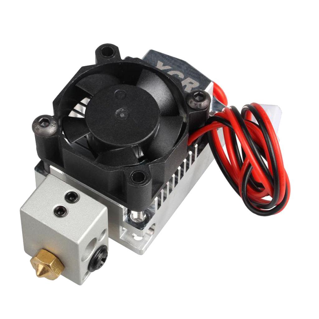 3D Printer Metal Color Switching Hotend Extruder Hotend for 1.75mm Filament / 0.4mm Nozzle