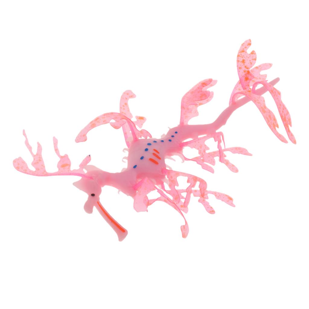 Fish Tank Silicone Aquarium Underwater Floating Leafy Sea Dragon