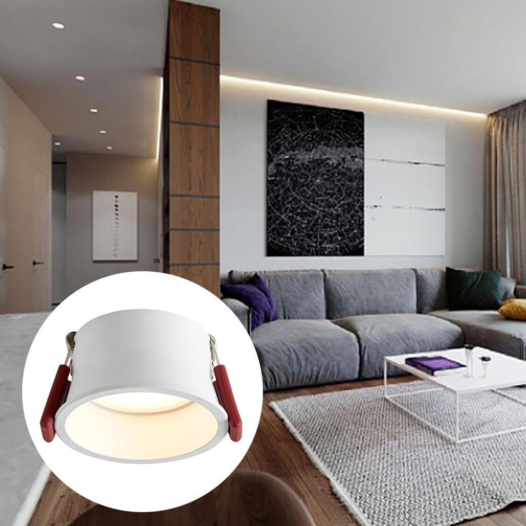 LED Light Ceiling Recessed Lighting Panel Downlight Spot Lamp 12W 85mm 3000K