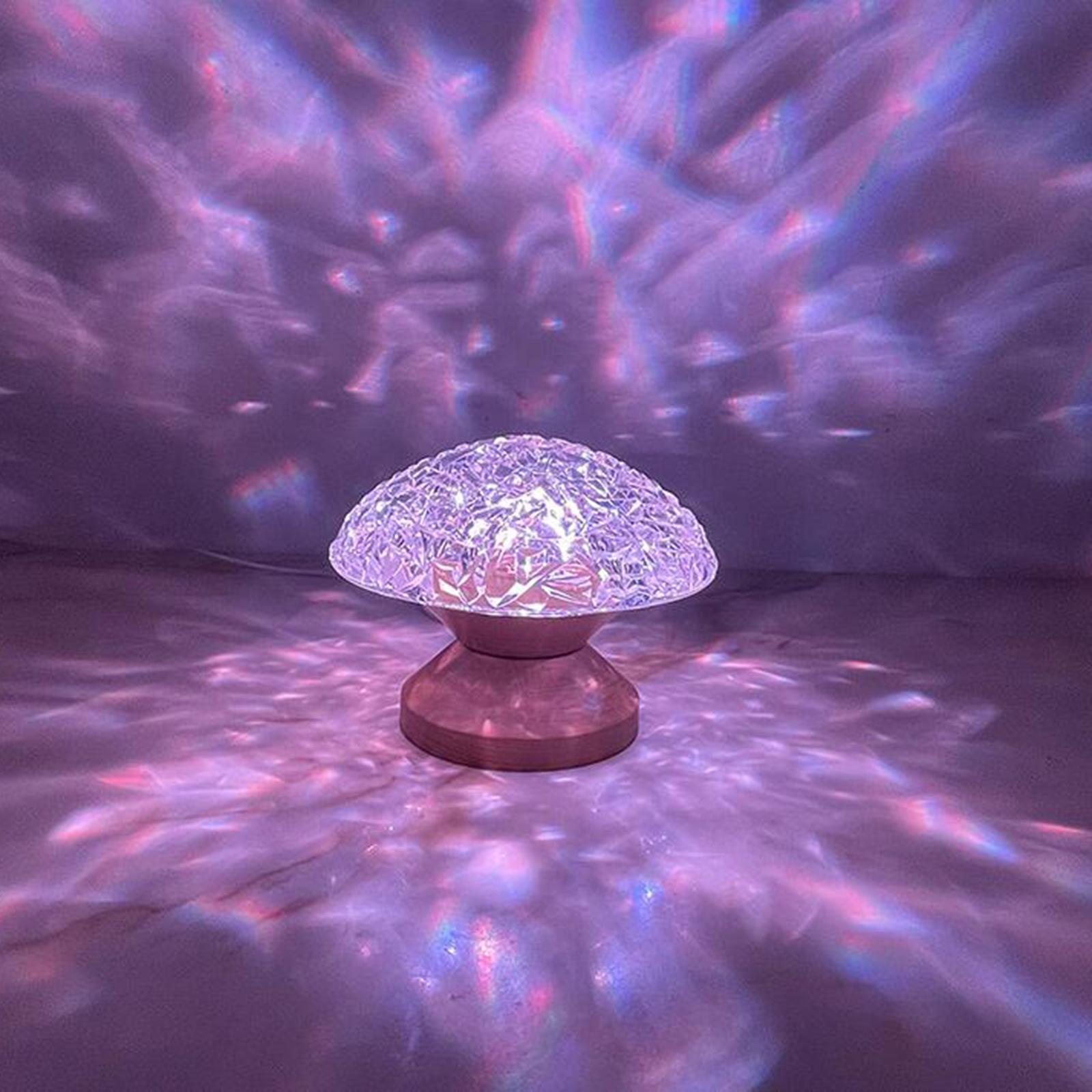 Starry Night Light Projector Moon Lamp Kids Gifts USB Lighting white