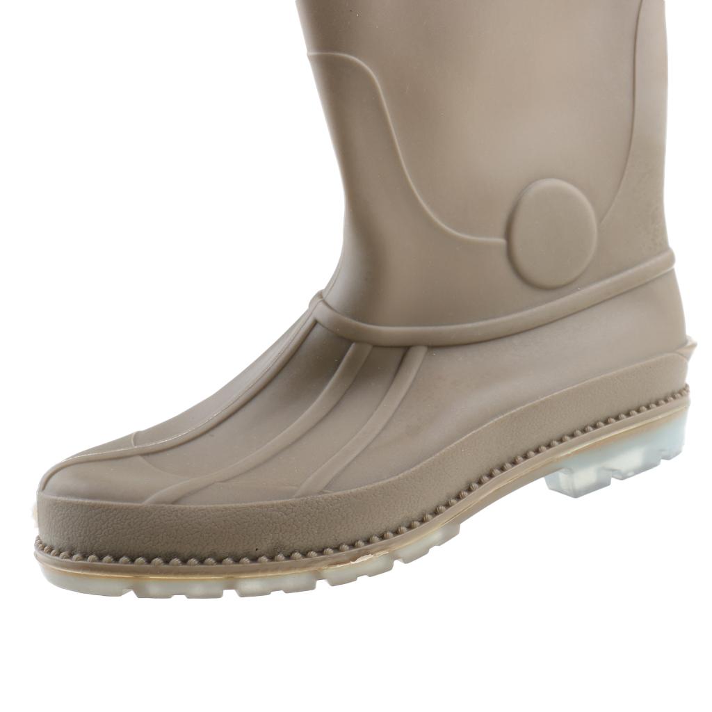 PVC Waterproof Fishing Hunting Boot Foot Wader Wading Pants Hip Wader