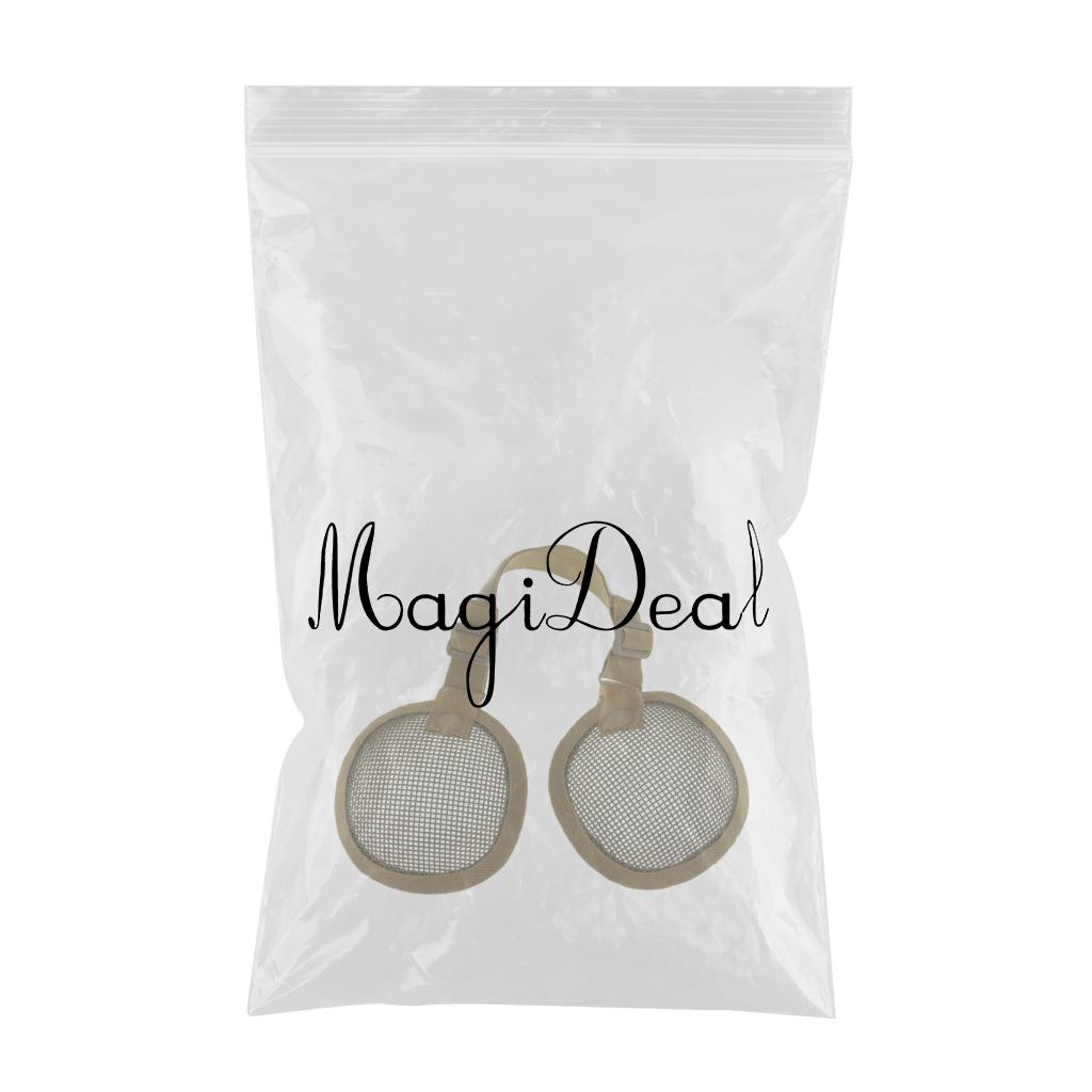 Tactical Steel Mesh Ear Muffs Protection Helmet Accessory Shooting  Mud 