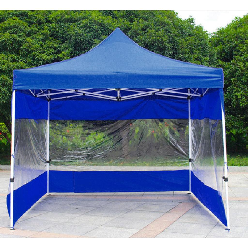 Waterproof Instant Canopy Tent Sidewall Sun Shade Shelter Blue B 190x290cm