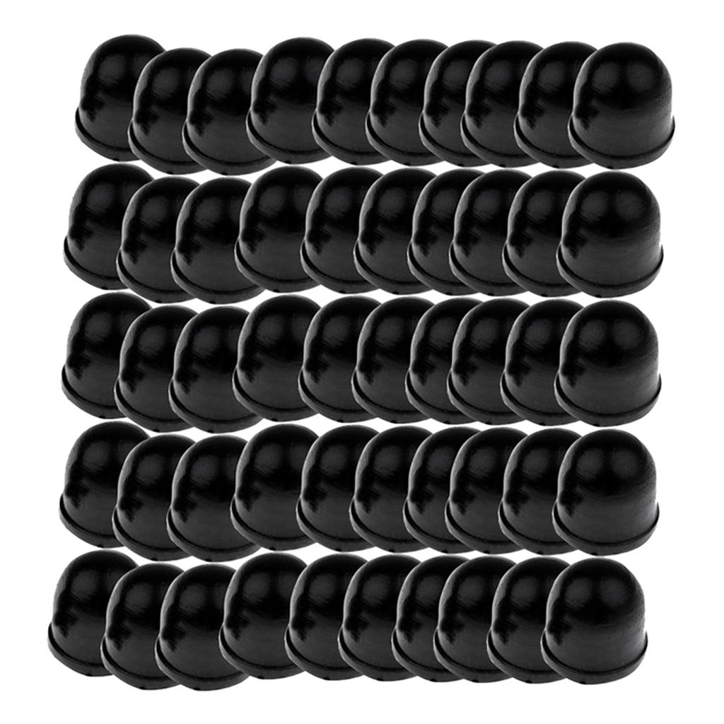 50 Pack Skateboard Bushings Washers Pivot Cups Longboard Rebuild Spacers