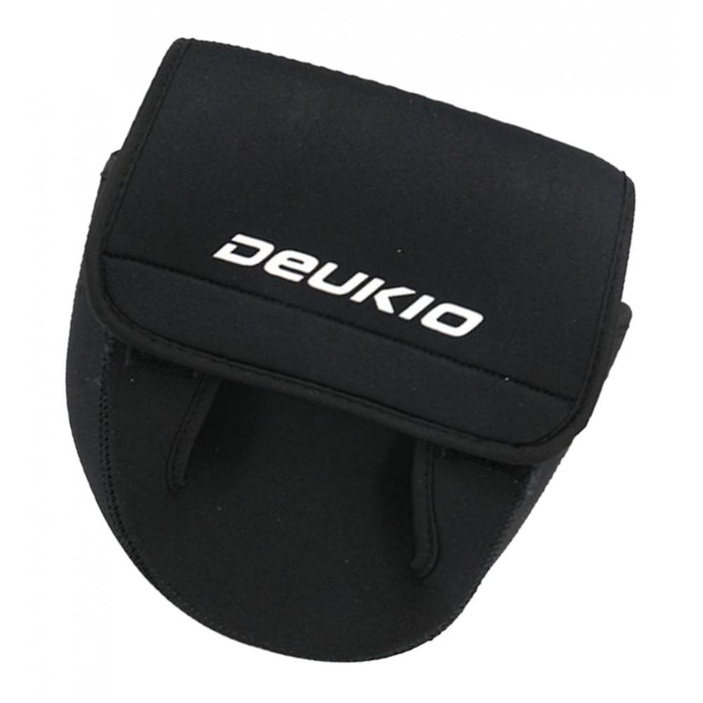 2018 Black Fishing Reel Pouch Bait casting Bag Protective Spinning Reel Cover ES