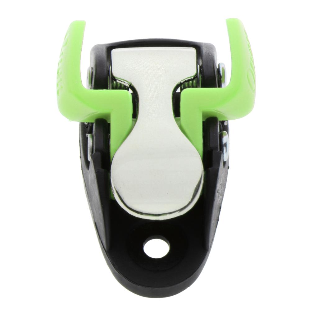 Inline Skating Strap Spider Buckle Roller Skate Clasp Easy Install Green